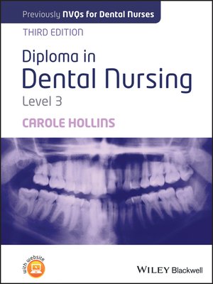 cover image of Diploma in Dental Nursing, Level 3